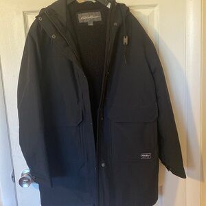 Eddie Bauer insulated raincoat